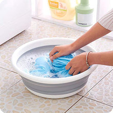LIMMC - Lavabo da viaggio, portatile, pieghevole, per uso domestico, vasca in plastica, bacino di ammollo
