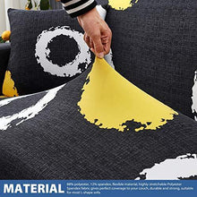 VanderHOME Fodera per Divano 1 2 3 4 posti,Copridivano Antiscivolo con Elastico Stampa Floreale Morbido Elasticizzato Fodera Sofa Protettore 3 posti Elemento - Arredi Casa