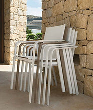 TALENTI Poltrona Sedia Milo Bianca 59X56X90CM ARREDO CASA Giardino