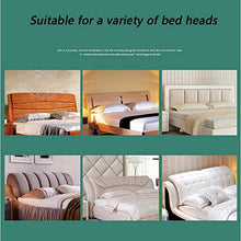 Copri Testata Letto Matrimoniale Elastica, Fodera Elastica Protezione Peluche Testata Addensare Elastico All-inclusive Coperchio Europeo Soft Cover Lavabile,D-200 * 75CM
