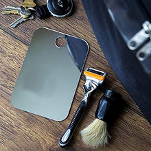 QLPXY Grande Specchio da Doccia Senza Nebbia, Specchio per Il Trucco Portatile da Barba da Viaggio Portatile, Specchio da Parete Adatto A Tutti I Bagni