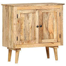 vidaXL Credenza 75x35x75 cm in Legno Massello di Mango