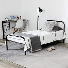 Coavas, telaio per letto matrimoniale, metallo, Single Bed Frmae, 90 x 190 cm
