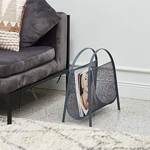 LCA Schedario Classificatore Verticale File armadi for Ufficio Metal Magazine Rack 42.5 * 21 * 45cm