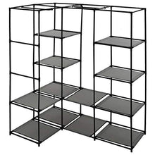 mewmewcat Armadio Angolare Grigio 130x87x169 cm