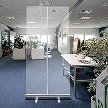 LHDQ Schermo in plastica Trasparente Protezione per Lo starnuto Protezione per Banner a Rullo in Lega di Alluminio 80 cm * 200 cm