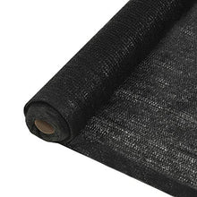 Oushome Rete per Privacy in HDPE 1x25 m Nera 150 g/m2