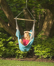 Amazonas Hammock AZ-2020250 Panama Poltrona Sospesa Aqua, Azzurro, 100x85x130 cm