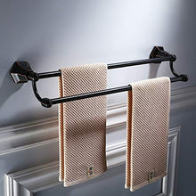 LCSD Retro Black Bold Rounded Corners Copper Drill Hole Bagno Home Hotel Bagno Rack/Mensola/portasciugamani
