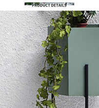 ZYLE Portavaso da Terra con piedistallo da Giardino in Ferro Nordico (Color : A)