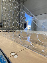 Portabottiglie di vino in plexiglass - 21 bottiglie