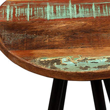 FAMIROSA Sgabelli da Bar 2 pz in Legno Massello di Recupero-5445