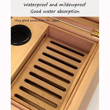 XINBO Cigar Humidor, può Contenere Circa 150 sigari, Legno Solido Cigar Box, con igrometro e umidificatore
