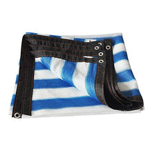 YS Panno Parasole Multiuso per Esterni 90% Uv Nero Panno Ombreggiante in Rete Premium Colori per Schermi Solari,Blu,4X8M
