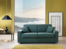 EFFETTO CASA Divano Letto con Materasso Super Comodo h. 18 cm. Ampia Scelta Forma, Dimensioni e Tessuti