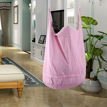 Amaca per Bambini per Interni ed Esterni,Amache per Bambini da Giardino,Amache con Ccuscini,Sedia a Dondolo con Cuscino,per Cameretta e All'aperto (ROSA)
