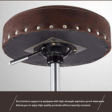 XHCP Vintage Rivet Drumside Parrucchiere Sedia da Lavoro Banco da Lavoro/Master Chair/Master Stool Set Cotton Lift Stool