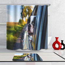 LIYAN Combinazione Bagno. Immagini Chiare E Colori Vivaci Rendono Il Tuo Bagno Pieno di Vita. Accessori da Bagno. Il Cane in Macchina.