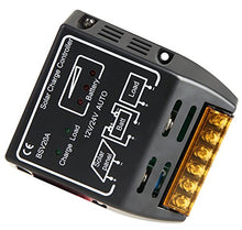 SaySure - 20A 12V/24V Solar Charge Controller Solar Panel Battery