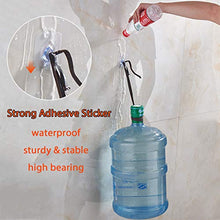 4 pezzi autoadesivi per doccia, senza foratura, mensole da bagno, montaggio a parete, in acciaio inox, organizer da cucina
