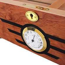 YUTRD ZCJUX Igrometro e umidificatore Storage Box - Portatile Universale Estraibile Cigar Box Valigia