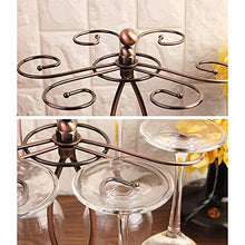 Gelentea - Portabicchieri da vino, elegante porta bicchieri da vino, da cucina, bar, pub