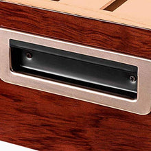 SMEJS Umidificatore con umidificatore e igrometro - Viaggi Portatile Pino Grande capacità a Due Cigar Cabinet