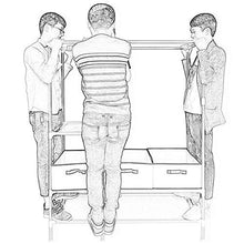 TWDYC Armadio Tessuto, Guardaroba di immagazzinaggio Mobili Camera da Letto Gabinetto Mobili Camera da Letto Guardaroba