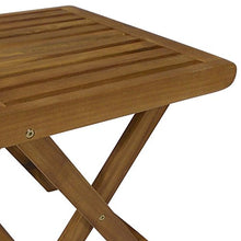 FRG KLAPP Hocker akazie con geoelt