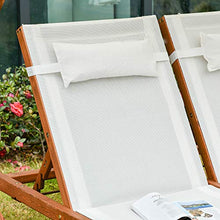 Outsunny Sdraio da Giardino 2 Posti con Schienale Reclinabile 3 Livelli, Tetto e Cuscini, 210x155x175cm Beige