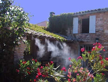Cooling Kit Nebulizzatore 15 Metri Ad Acqua Nebulizzazione Gazebo,Ombrellone,Giardino Prolungabile Facilmente.