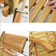 Moolo Zero Sdraio Lettino Prendisole, bambù con Pedana Reclinabile Reclinabile Lettino Prendisole Giardino Esterno Sedia A Sdraio Sedia gravità (Size : Bamboo 4.5cm)