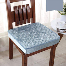 XHNXHN - Cuscino quadrato in schiuma antiscivolo, per sedia e sedie rimovibili, cuscini per auto, accoglienti, ufficio e casa (sedia non inclusa), 50 x 50 cm (20 x 20 in)