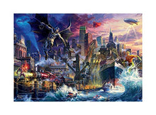 CXFRPU Puzzle Toy Regalo for Adulti e Bambini in Legno Puzzle 300/500/1000/1500 Pezzo Confrontation Gotham Pier Jigsaw Puzzle (Size : 1500P)