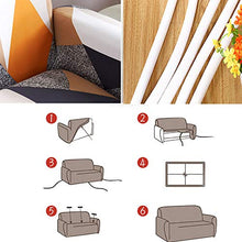 Copridivano tessuto elasticizzato, stampato, modello elastico, copertura per sedia, divanetto, divano, sofà divano divano