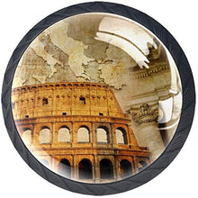 Impero romano retrò Pomelli per Porta Set di 4 Pomelli per Mobili Manopole per Cassetti Cucina Armadio Vetro