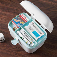 N/A Kit di Pronto Soccorso Scatola di Pronto Soccorso Scatola di Grande Capacità Scatola Multifunzionale Casalinga