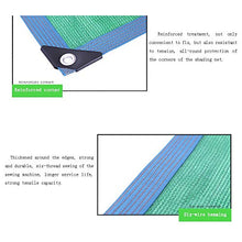 12-pin verde Parasole netto, ispessito Shading panno, usati for auto isolamento, balcone, impianto di raffreddamento isolamento netto.L'ombreggiatura tasso è del 90%. ( Color : Green , Size : 3m*3m )