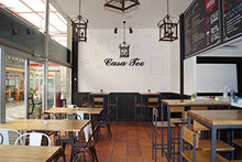 Indhouse - Tavolo stile industriale da ristorante di design Loft in metallo e legno Chicago