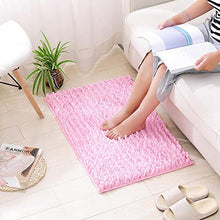 Tappetino da bagno indossabile per la casa per la cucina(Pink)