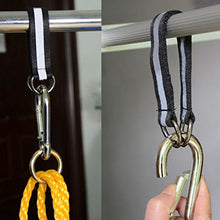 HomeDecTime 2 Pezzi 25cm Durevoli All'aperto Appeso Cinghia Amaca Corda Forte Cinghie Albero - 2 Pezzi 25cm