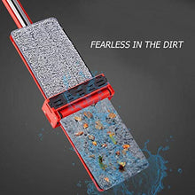 WAMSY Mop Mop per Pavimento con Piastrelle A 360 Gradi con Strumento per La Pulizia della Casa