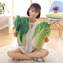 Good01 Creative Plush Toy Simulazione Posteriore Cuscino 50,8 cm Sedia da Ufficio Divano Cuscino Verdure, Broccoli, 2