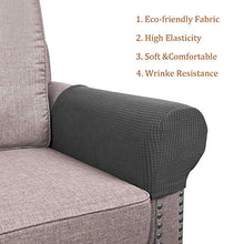 Matogle 2 Set Braccioli Coprisedili Copertura Tessuto Protettiva Bracciolo Poltrona Coprisedili Braccioli Elasticizzati Slipcovers Braccioli Rimovibili Protezioni per Sedia Divano Mobili
