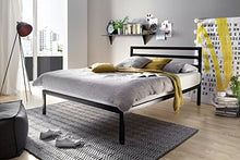 Robas Lund Hans - Letto in Metallo, Colore: Nero