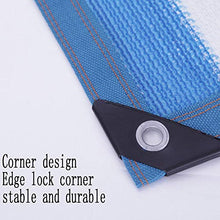Shade net Blue Sun, Materiali Ecologici di Alta qualità, Densità A 8 Pin, Sono Disponibili Varie Dimensioni, Rete per Ombreggiatura Esterna per Cortile, Rete per Isolamento Termico