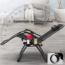 DGHJK Sedia reclinabile per Esterni Zero Gravity Sedia Pieghevole reclinabile da Giardino Sedia da Giardino per Viaggi Vacanze Spiaggia Prato Piscina Carico Massimo 150 kg