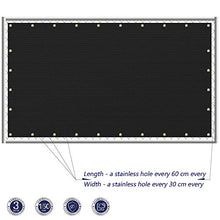 Balcone Protezione LSXIAO Recinzioni Decorative Schermo for La Privacy del Balcone Vento Solare Ultravioletto Crema Protettiva con Occhielli E Corde Giardino, Recinto, Corridoio, 29 Dimensioni