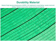 Telo Ombreggiante Panno Verde per Piante da Giardino, Tettuccio per Vela con Protezione UV 90% con Occhielli, Rete Parasole per Esterni, 2 M / 3 M / 4 M / 5 M / 6 M / 8 M (Size : 3m x 6m)