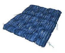 Homecall, cuscino da giardino, colore blu / marrone